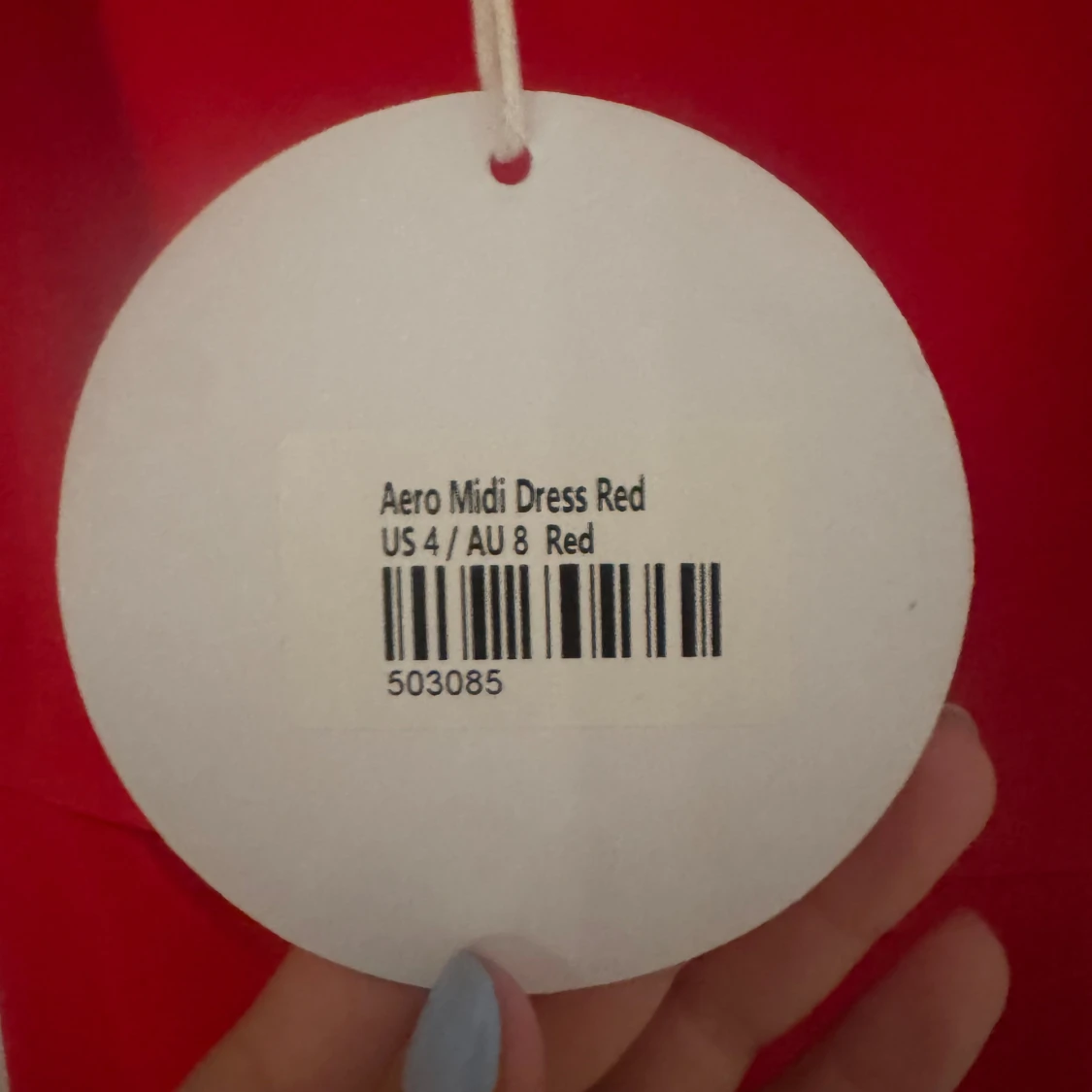 Röd klänning från Princess Polly - 2