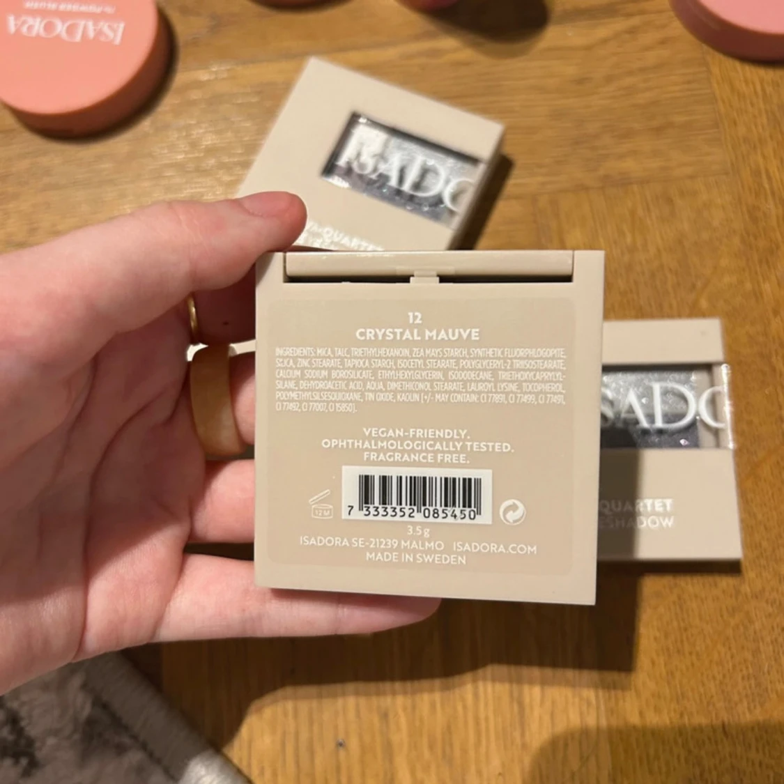 Isadora Eyeshadow 12 Crystal Mauve - 2