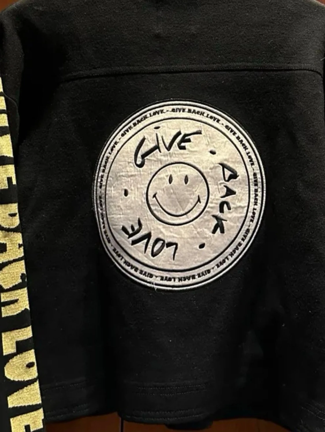 Svart Jacka med tryck från Sandro  - 1