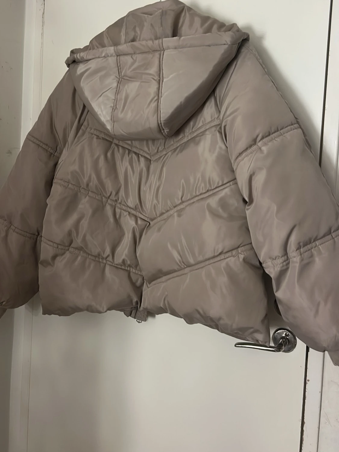 Beige pufferjacka  - 3