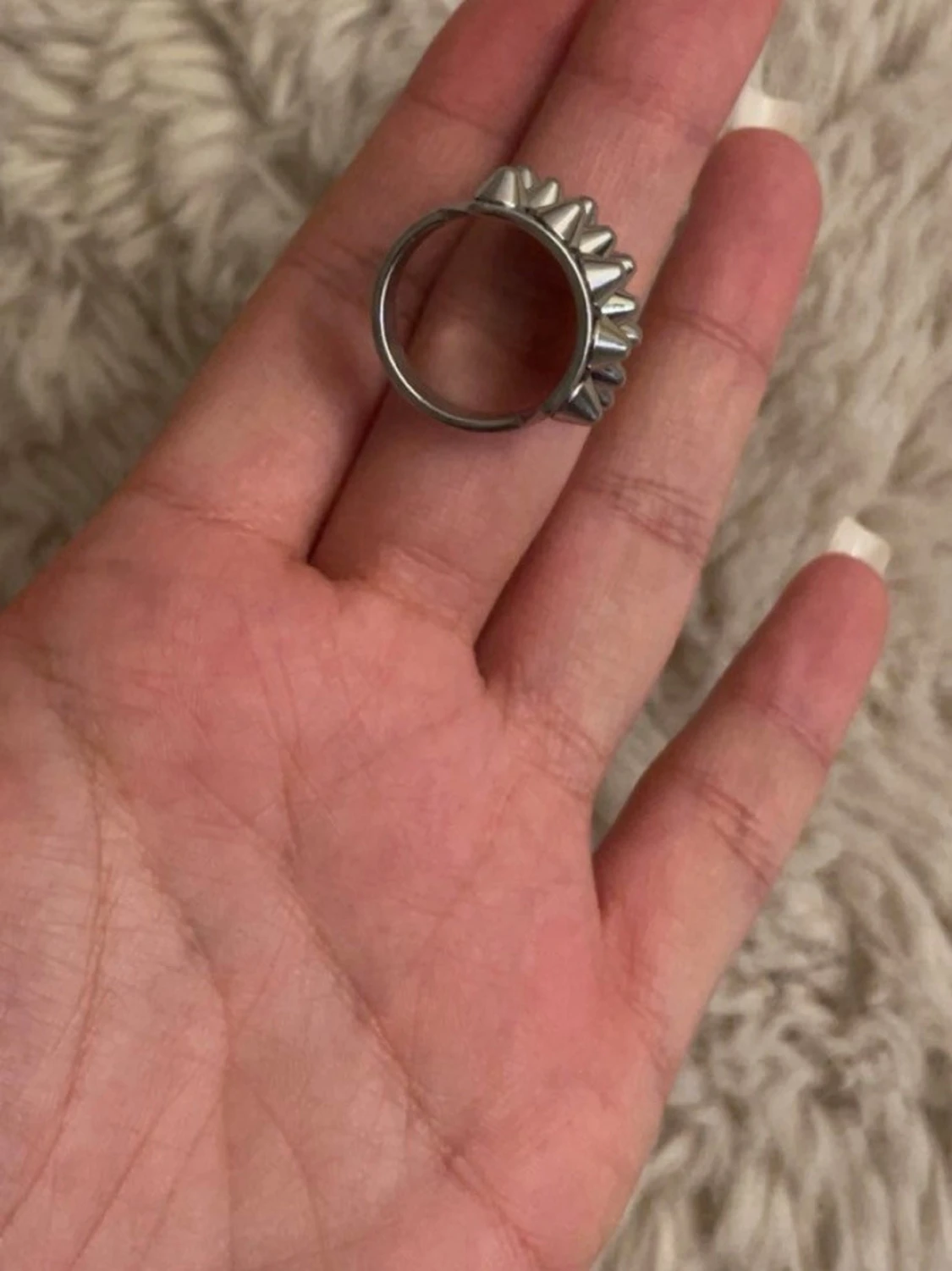 Edblad Silvrig ring, storlek 17,50 - 1