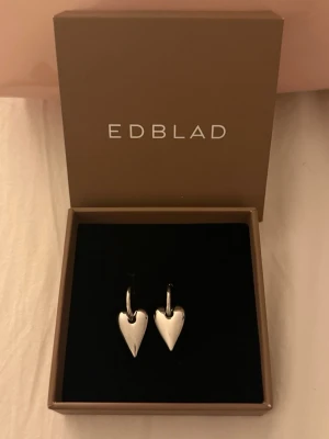 Amore Hoops L Steel - Ett par oanvända silver örhängen från Edblad 💓