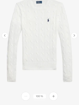 Polo ralph lauren cable knit - Polo ralph lauren cable knit i dam modell. Storlek M och har QR kod som man kan skanna som autentisering 💕