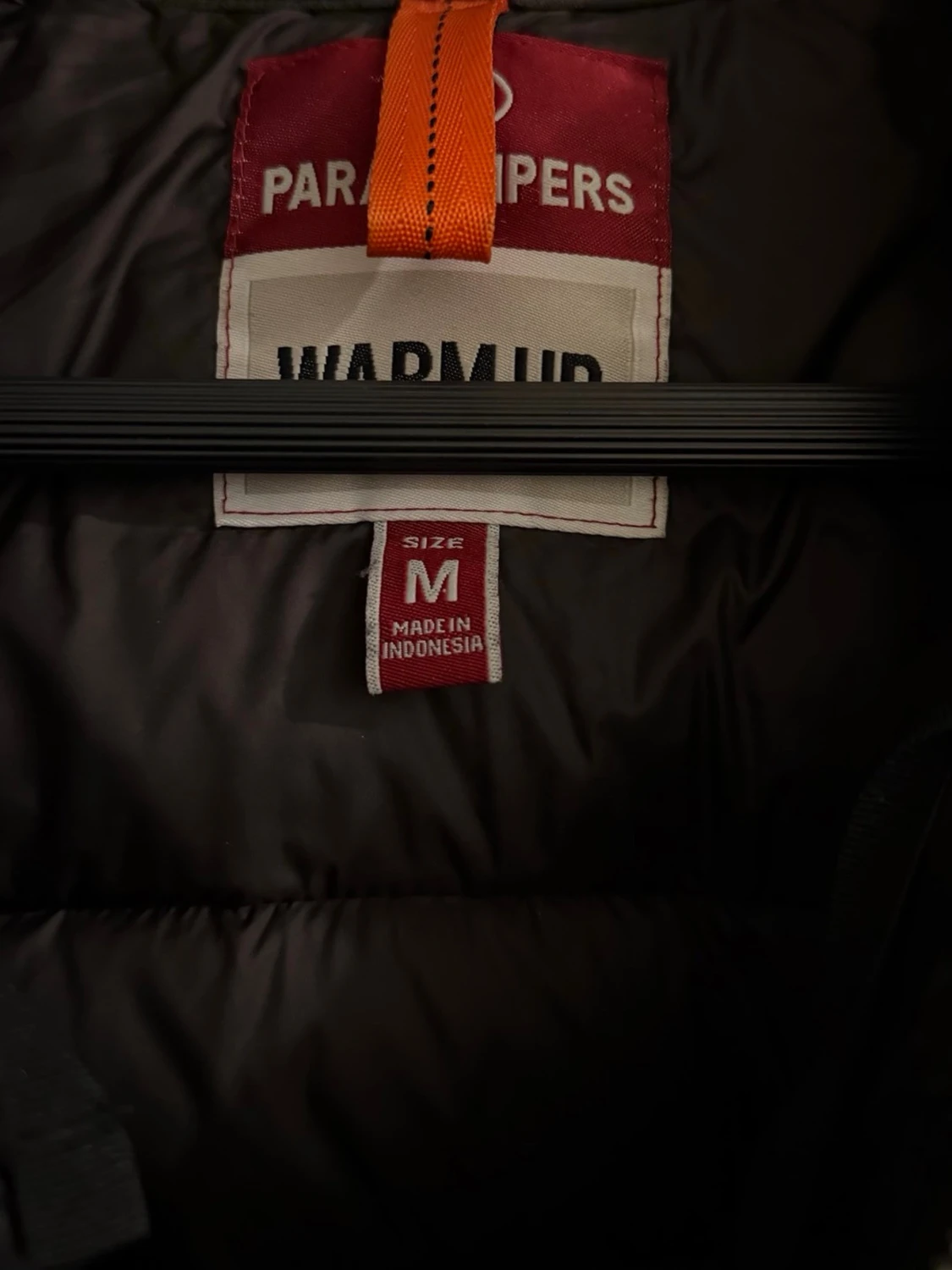 Svart pufferjacka från Parajumpers M - 3