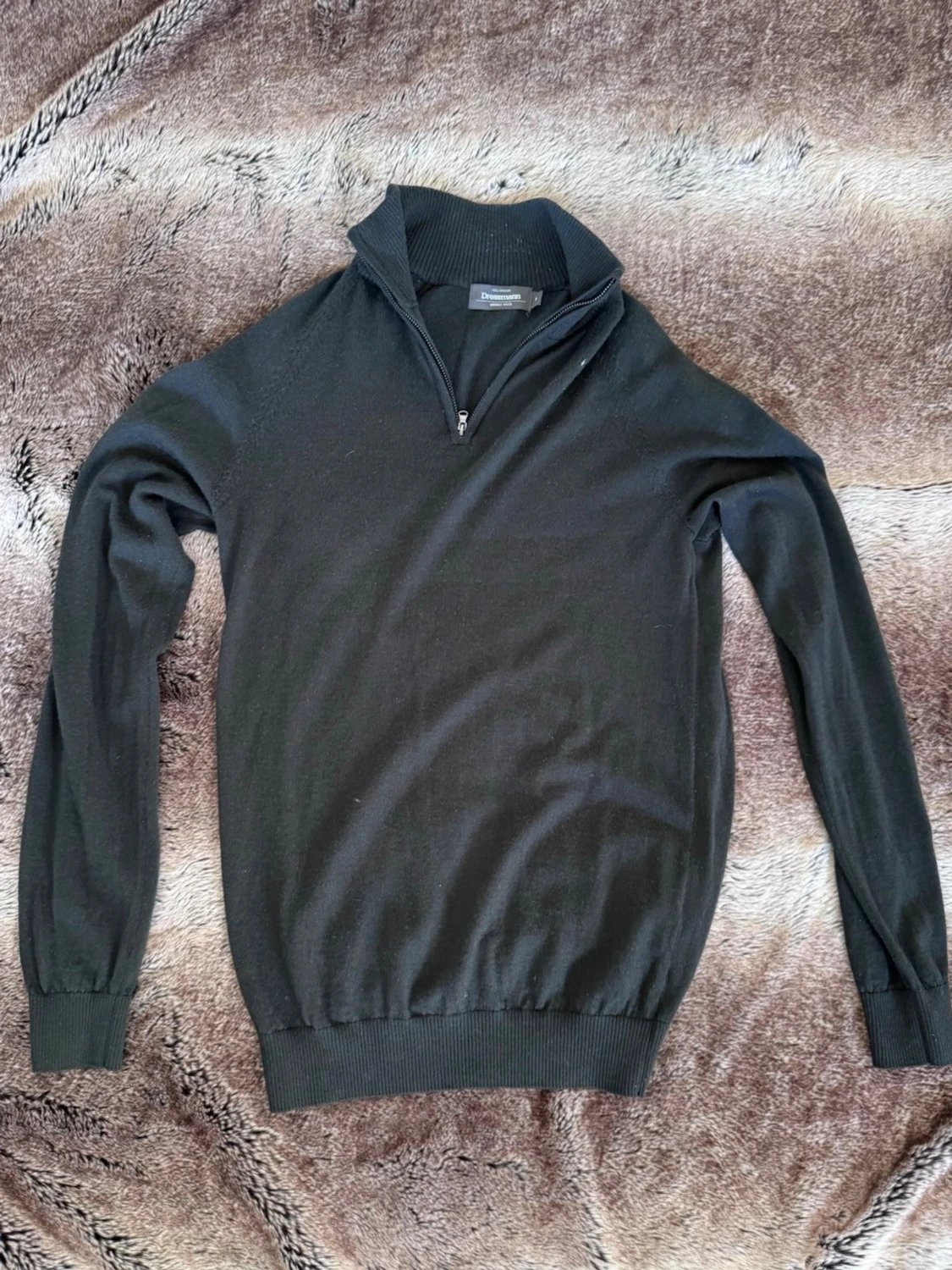 100% Merino Halvzip - 1