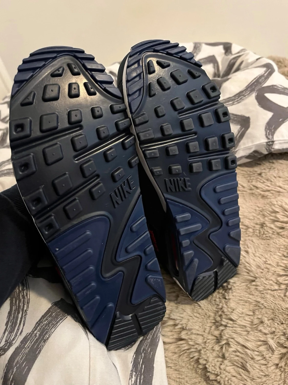 Nike Air Max 90 marinblå sneakers - 2
