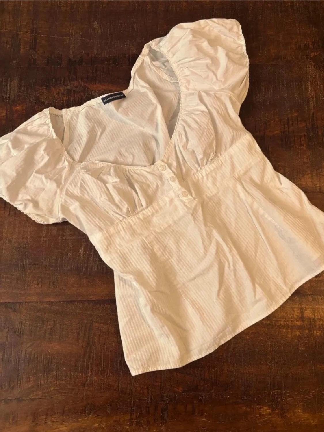 Vit tröja från brandy Melville