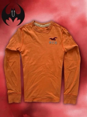 Vintage Abercrombie & fitch long-sleeved shirt - Säljer denna sällsynta och eftertraktade Hollister T-shirt | Mycket Bra skick | Size S | Längd: 65cm Bröstvidd: 50cm Armlängd: 67cm | Skyltdocka: M - 48 cm axlar, 75 cm midja | Lägg endast bud med avsikt att köpa nu, inga fördröjning!