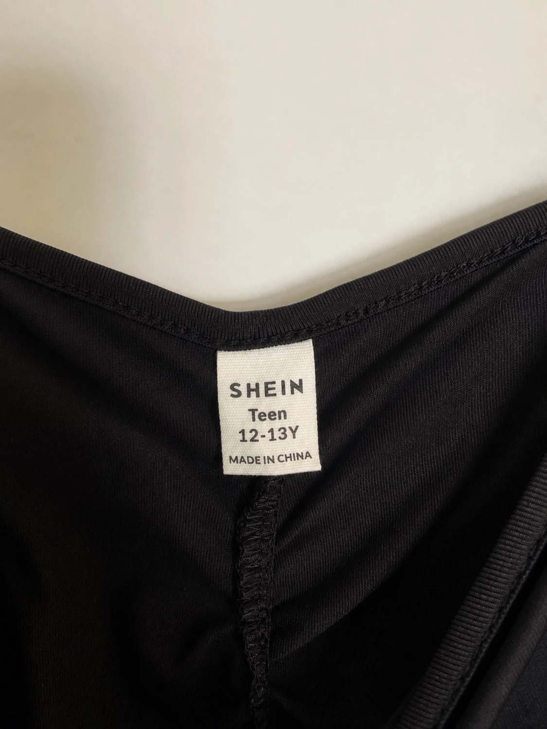 Svart långklänning från SHEIN Teen - 1