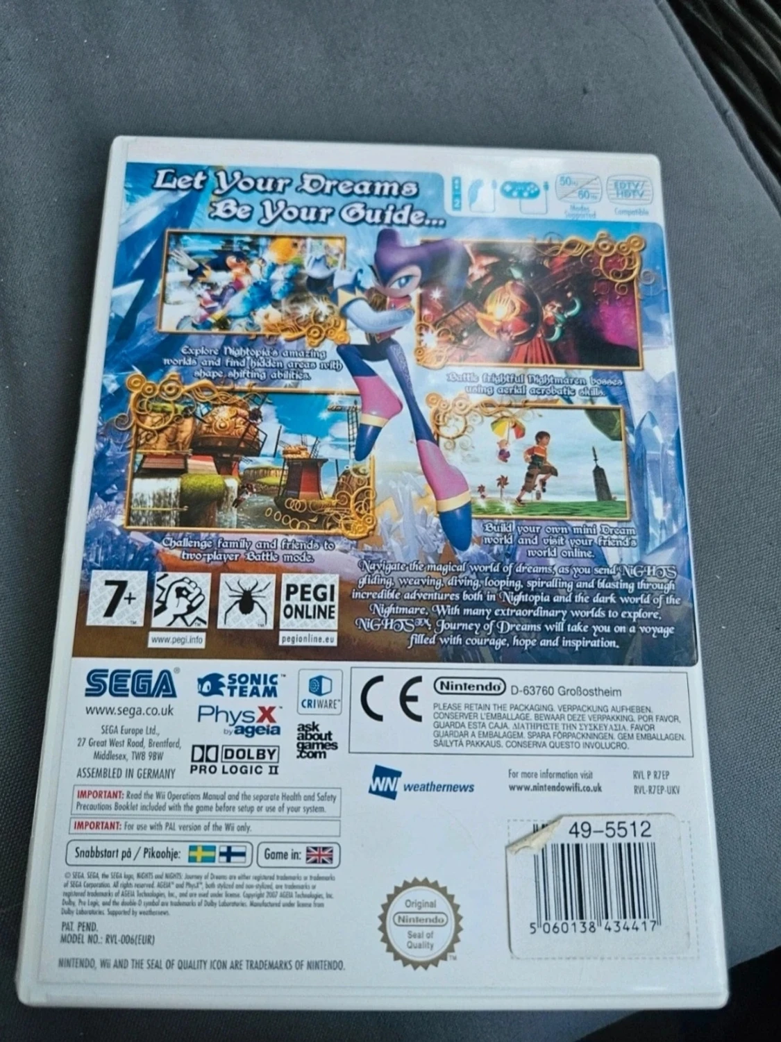 NiGHTS: Journey of Dreams Wii-spel - 1