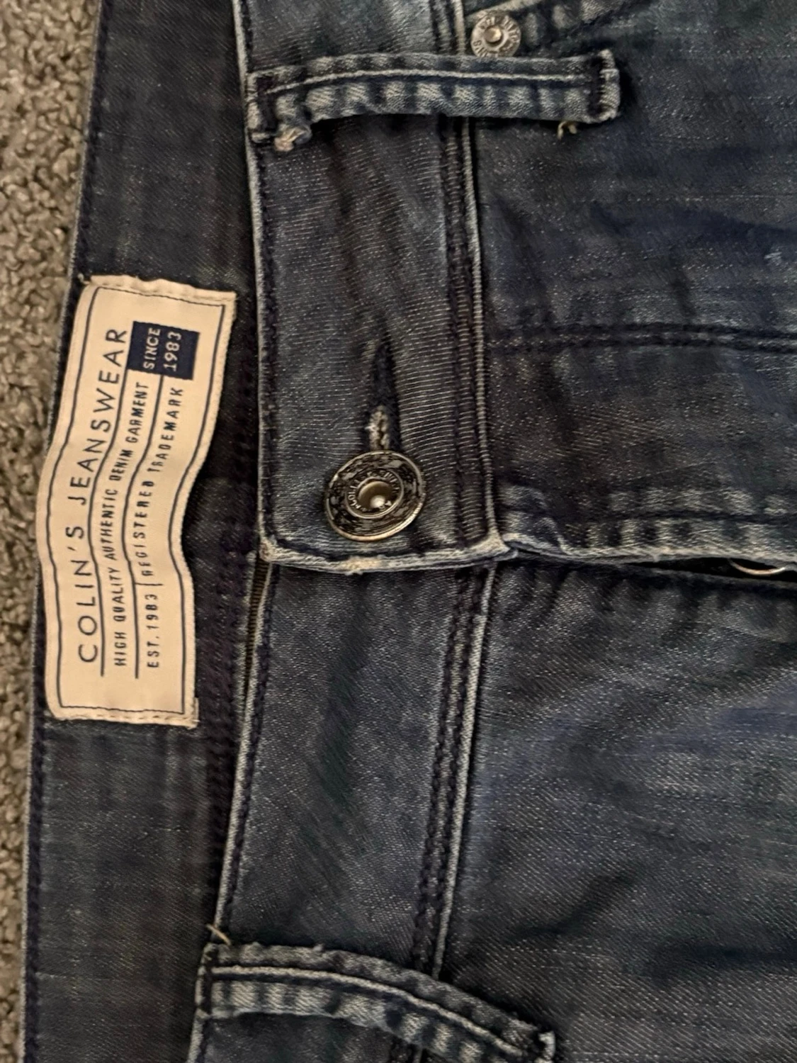 Blå jeans från Colin's Jeanswear - 1