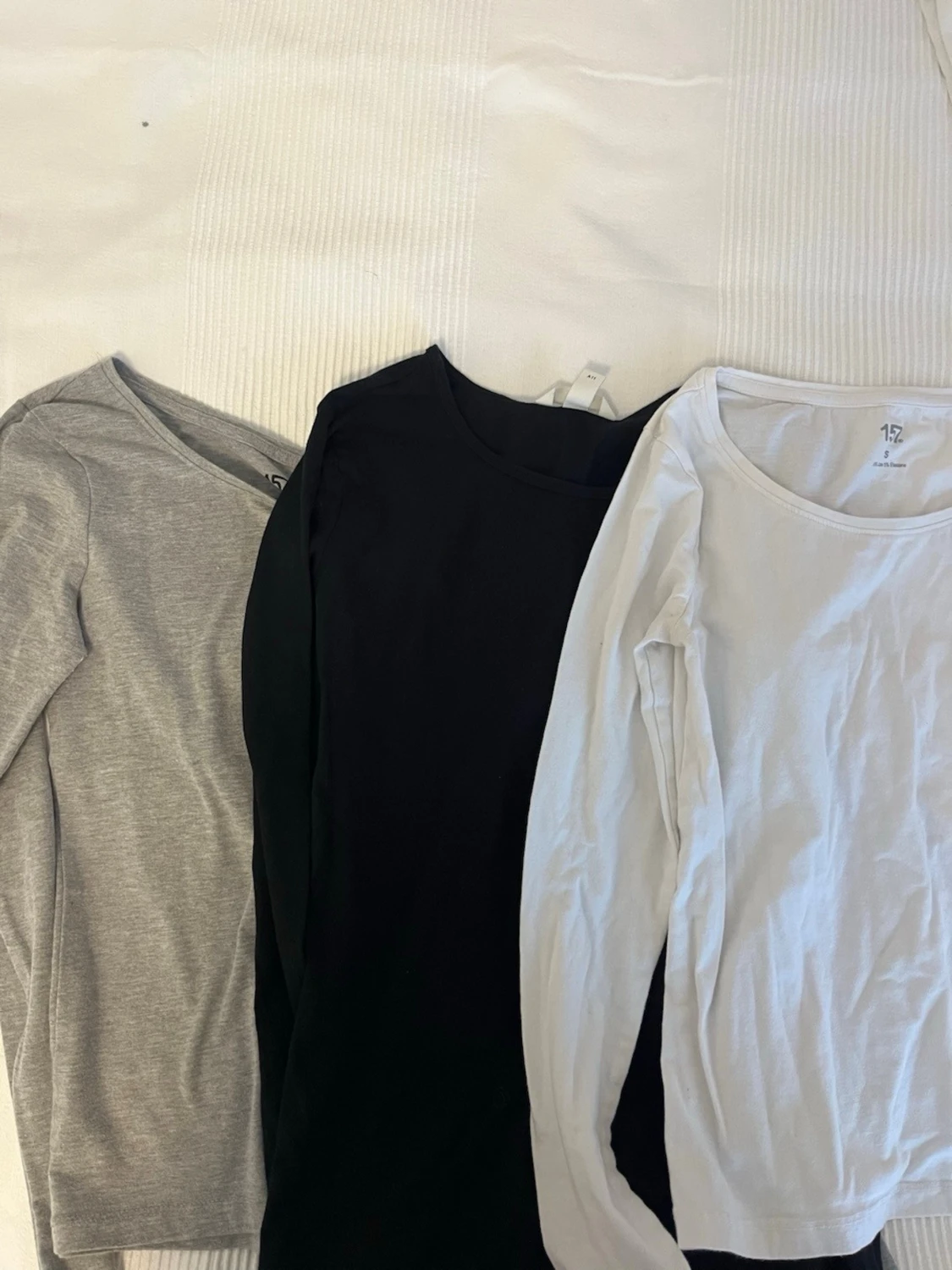 3- pack långärmade tröjor
