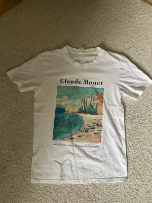 TVÅ T-shirts med tryck - Size S på båda t-shirterna. Skriv till mig om ni har frågor.
