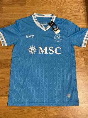 Blå Napoli tröja - Kevin De Bruyne #11, 25/26 Season, Players Edition, Helt oanvänd 