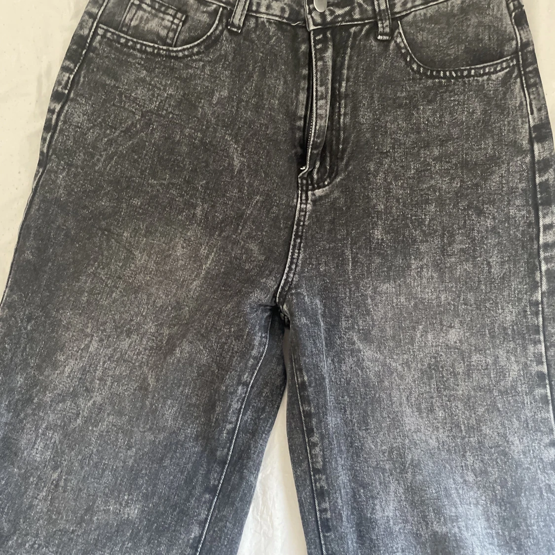 Svart grå jeans  - 91