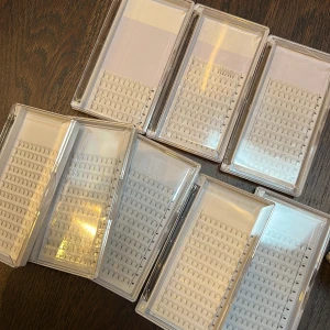 Fransar - Pre made fransar, längd och böj på nästa bild. Säljer endast alla tillsammans