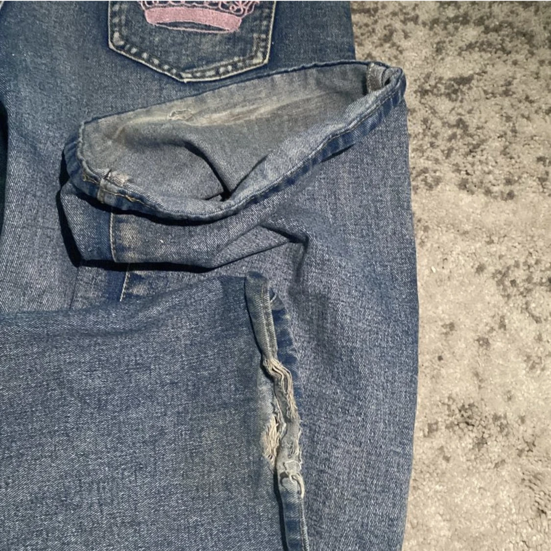 Jeans med tryck - 91