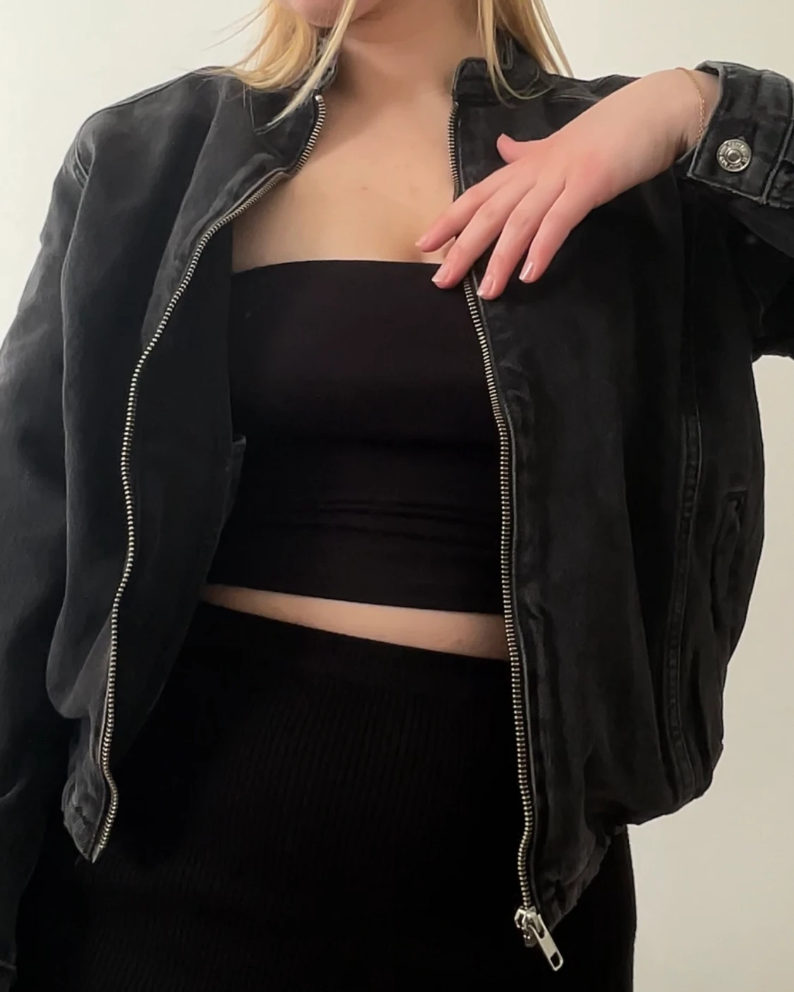 Jeansjacka - 90
