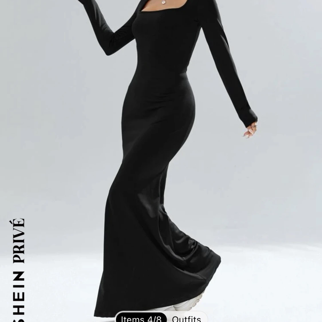 Svart elegant klänning - 90