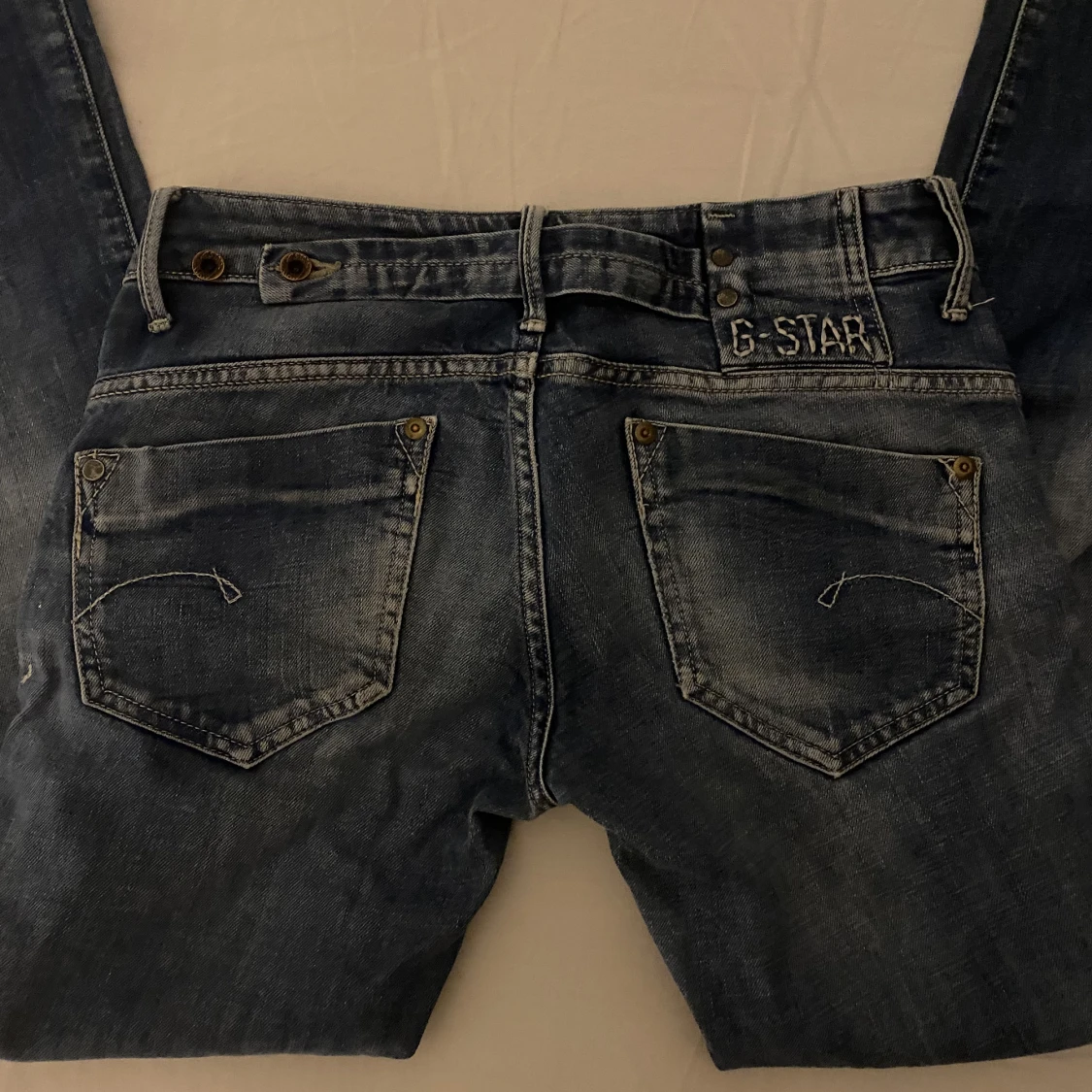 Lågmidjade jeans