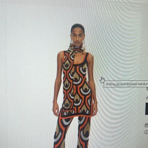 Halsduk rabanne - Oanvänd lappen kvar