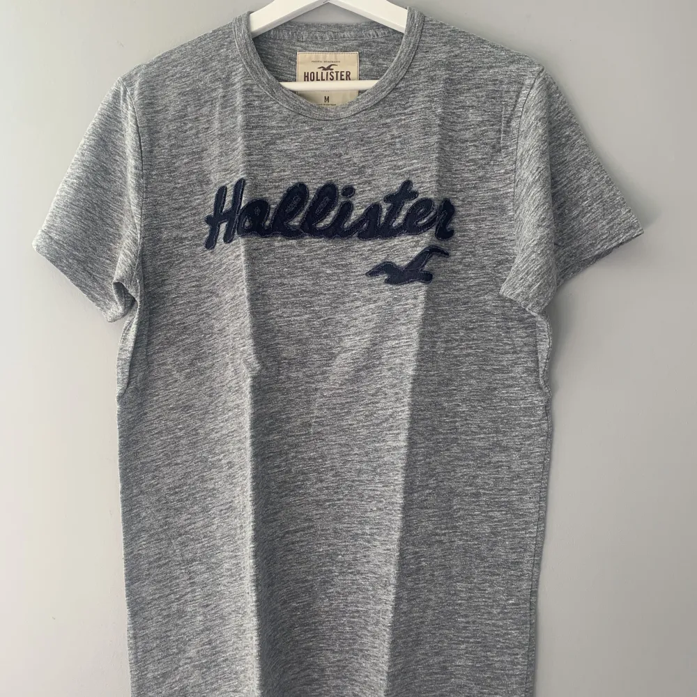En väldigt mjuk och skön tröja från Hollister. Tröjan är använd, men ändå i fint skick. . T-shirts.