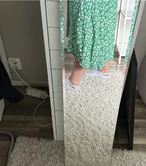 Grön omlottkjol - Säljer en grön omlottkjol. Använder den inte längre