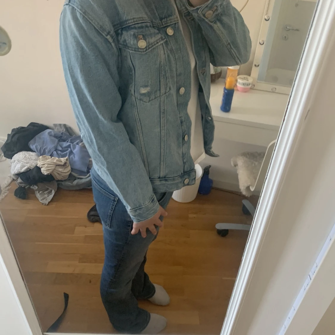 Zara jeans jacka - 90