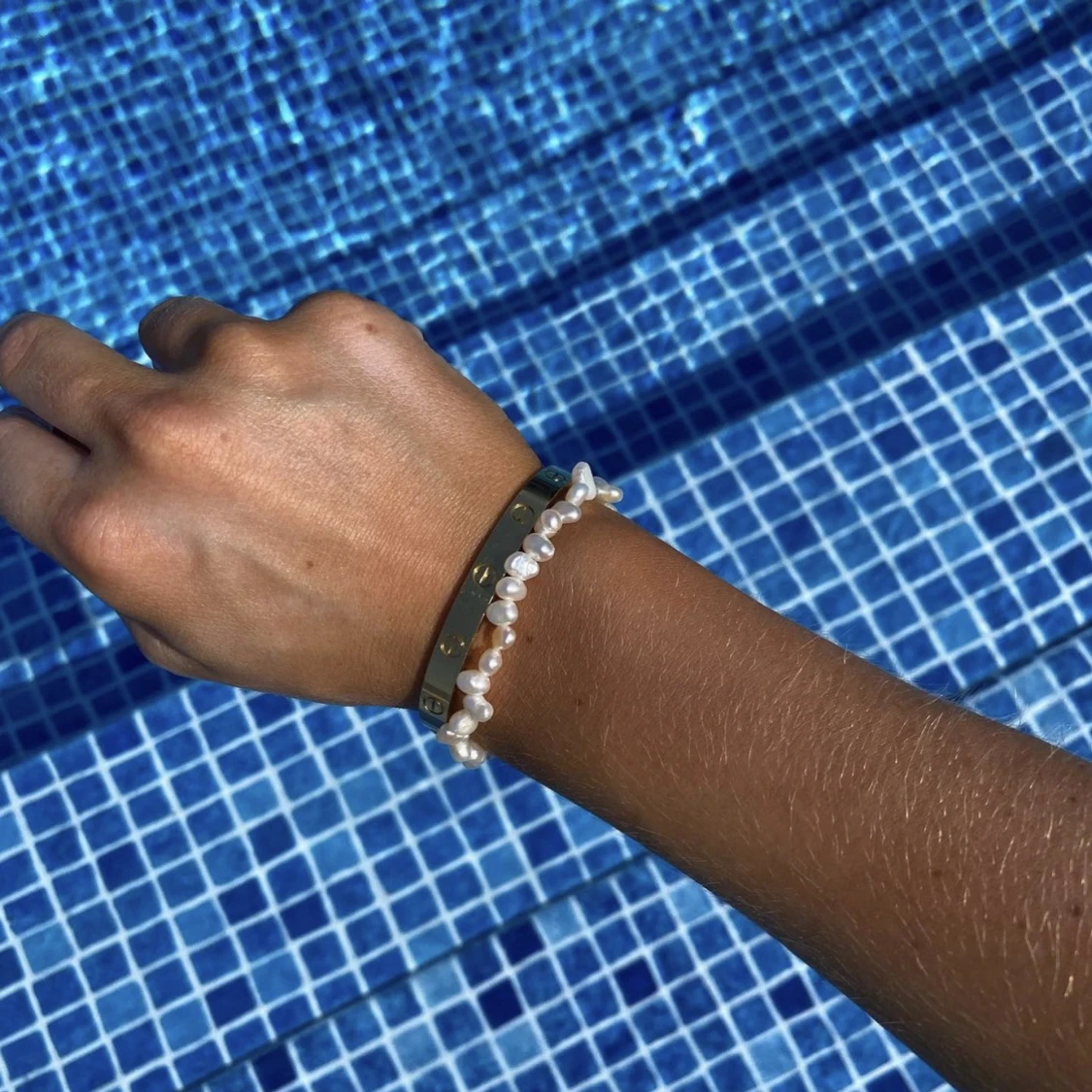 Pärlarmband m.m.
