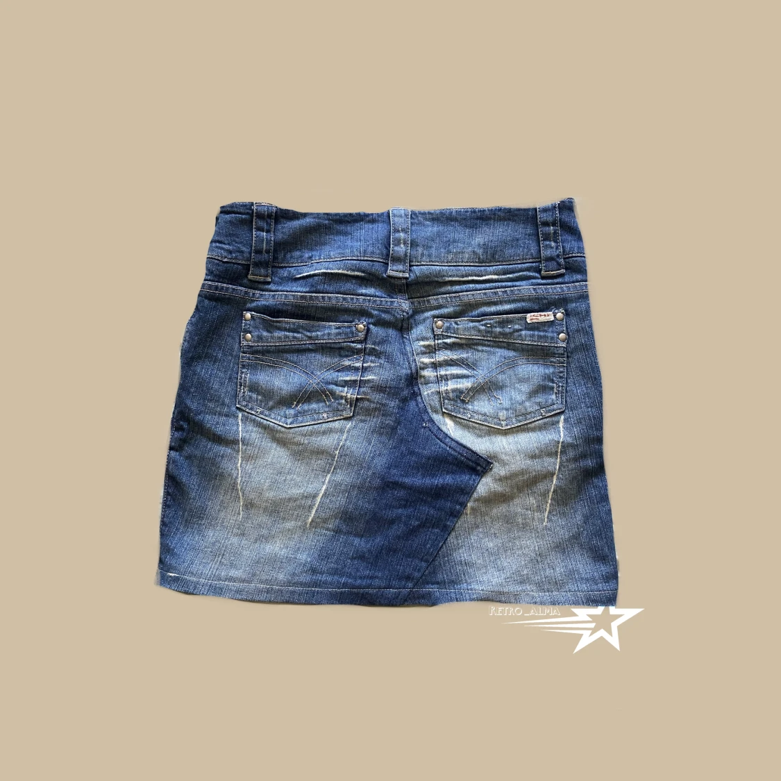 ichi jeans kjol  - 90