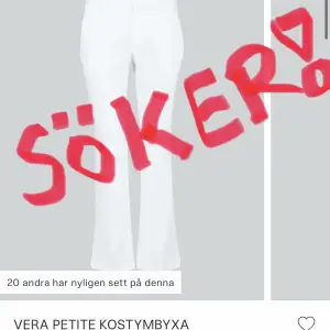 Söker vera petite low waist kostymbyxa i storlek 36 kan tänka mig betala 1-150 kr