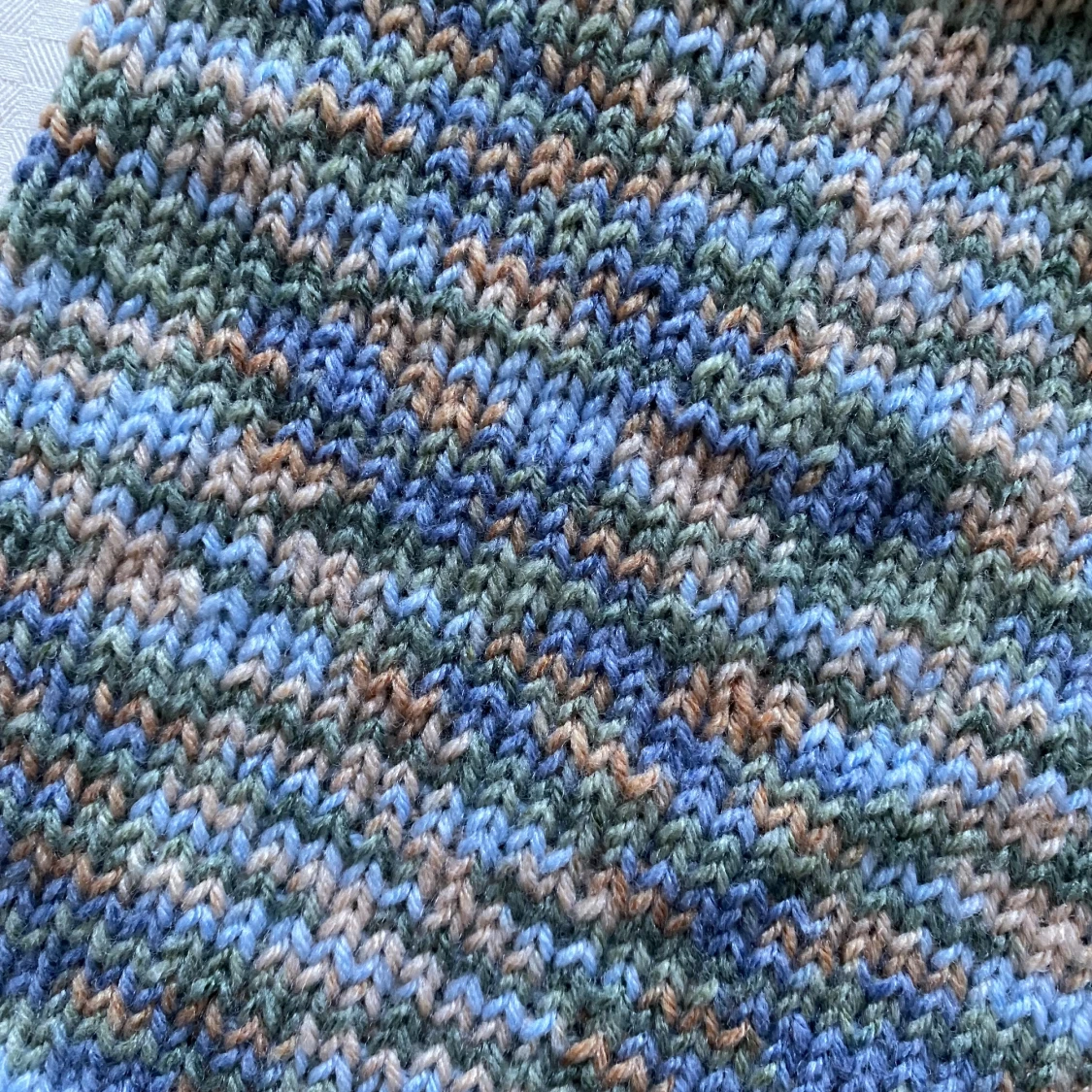 Stickad bandeau topp - 90