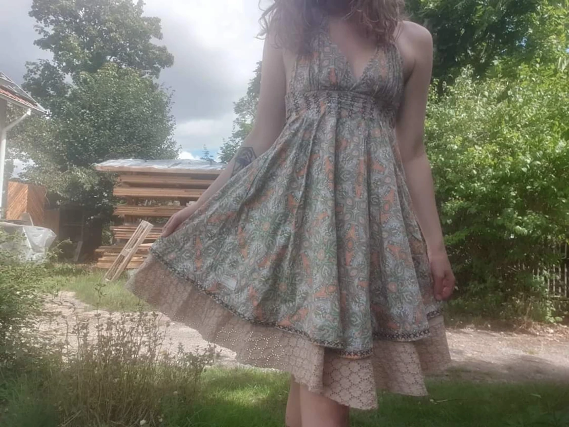 Odd molly dress, open back