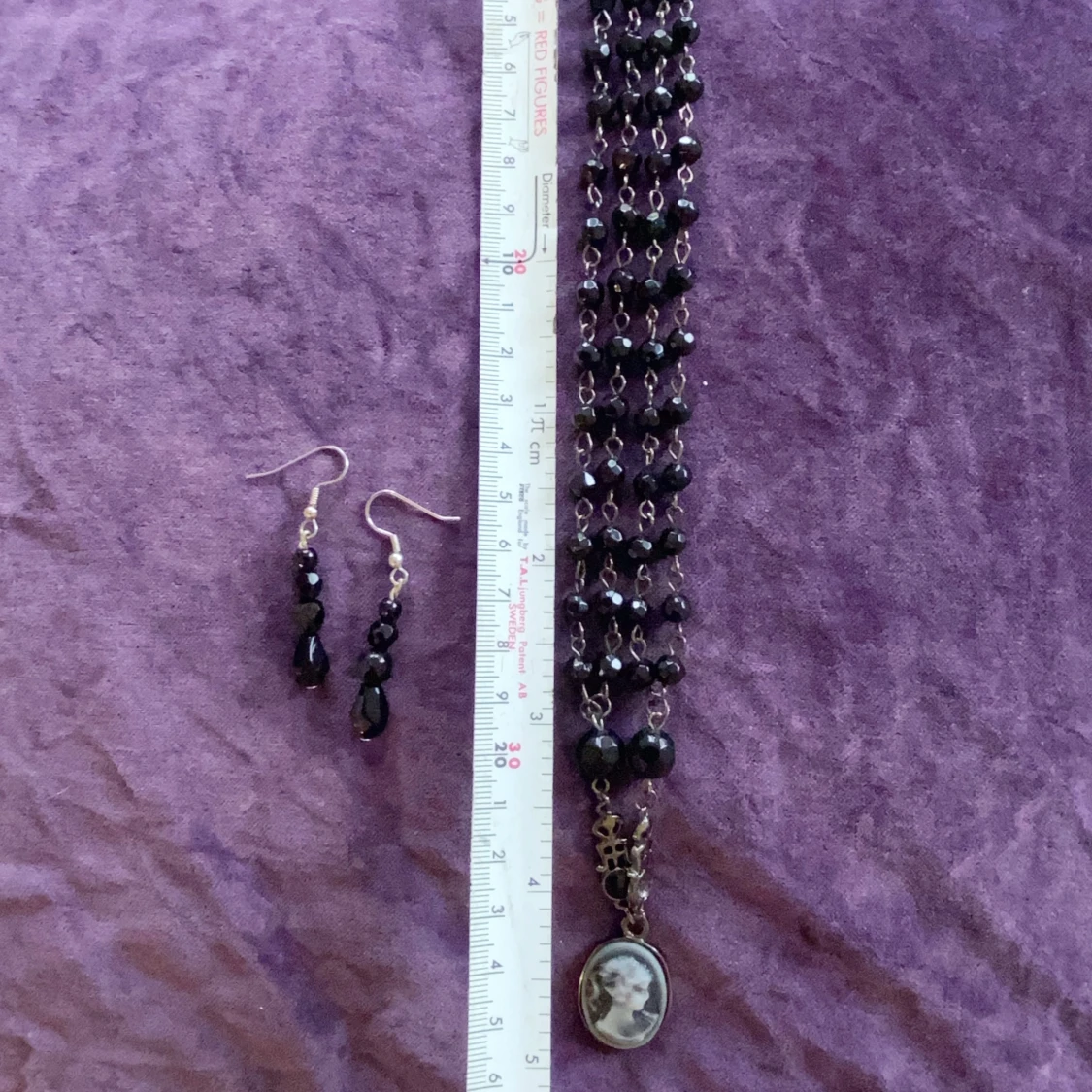 Halsband med örhängen  - 91