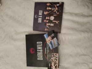 BTS Dark & wild album - Säljer detta album i nyskick och allt ingår!  Säljes för 250 kr plus frakt 