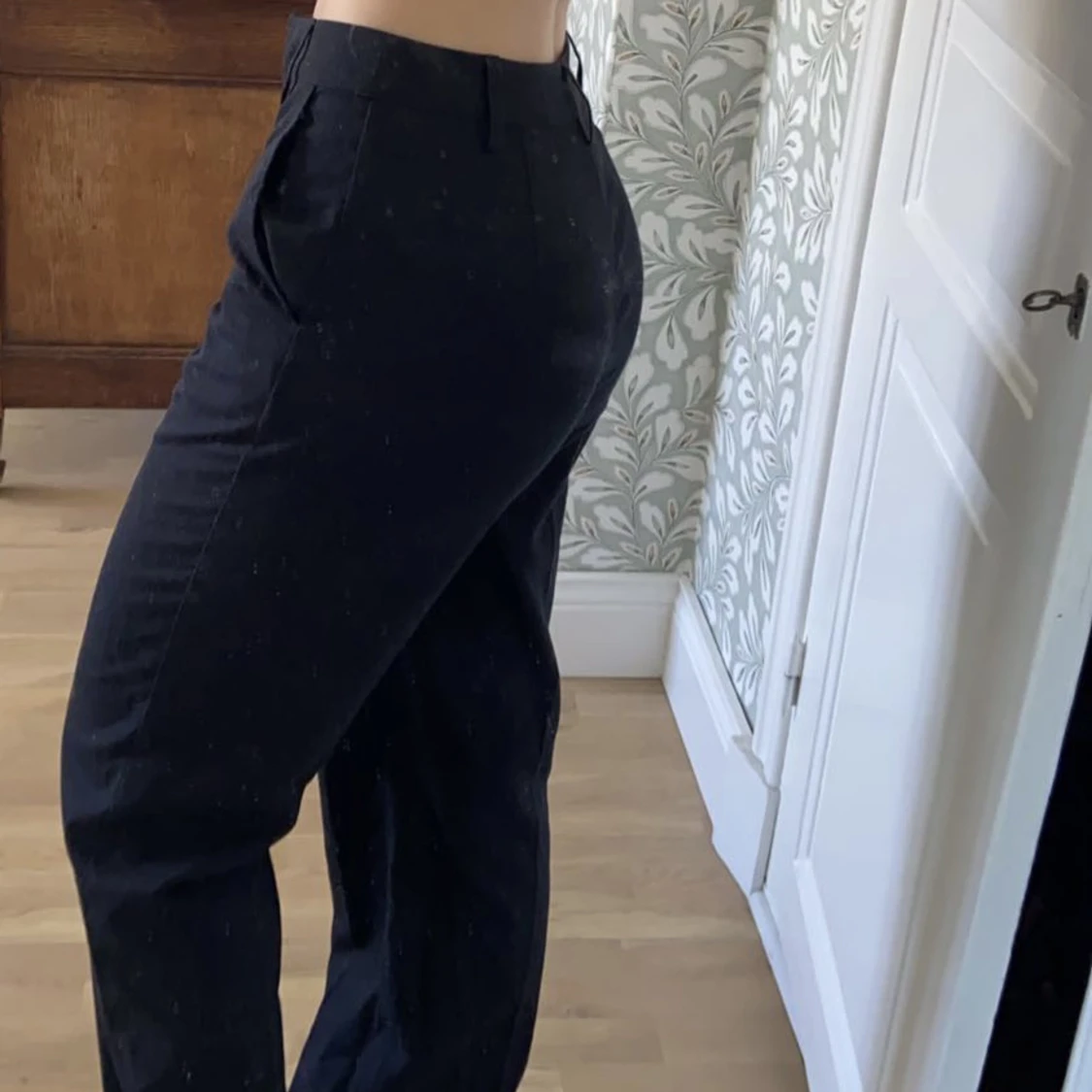 Svarta kostymbyxor - 91