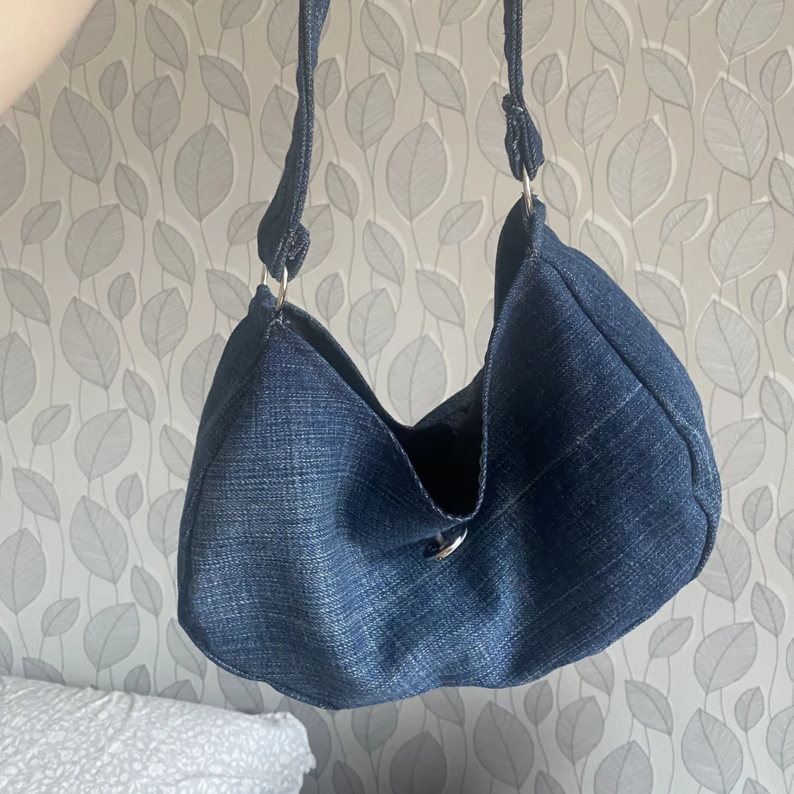 Handgjord denim väska  - 91