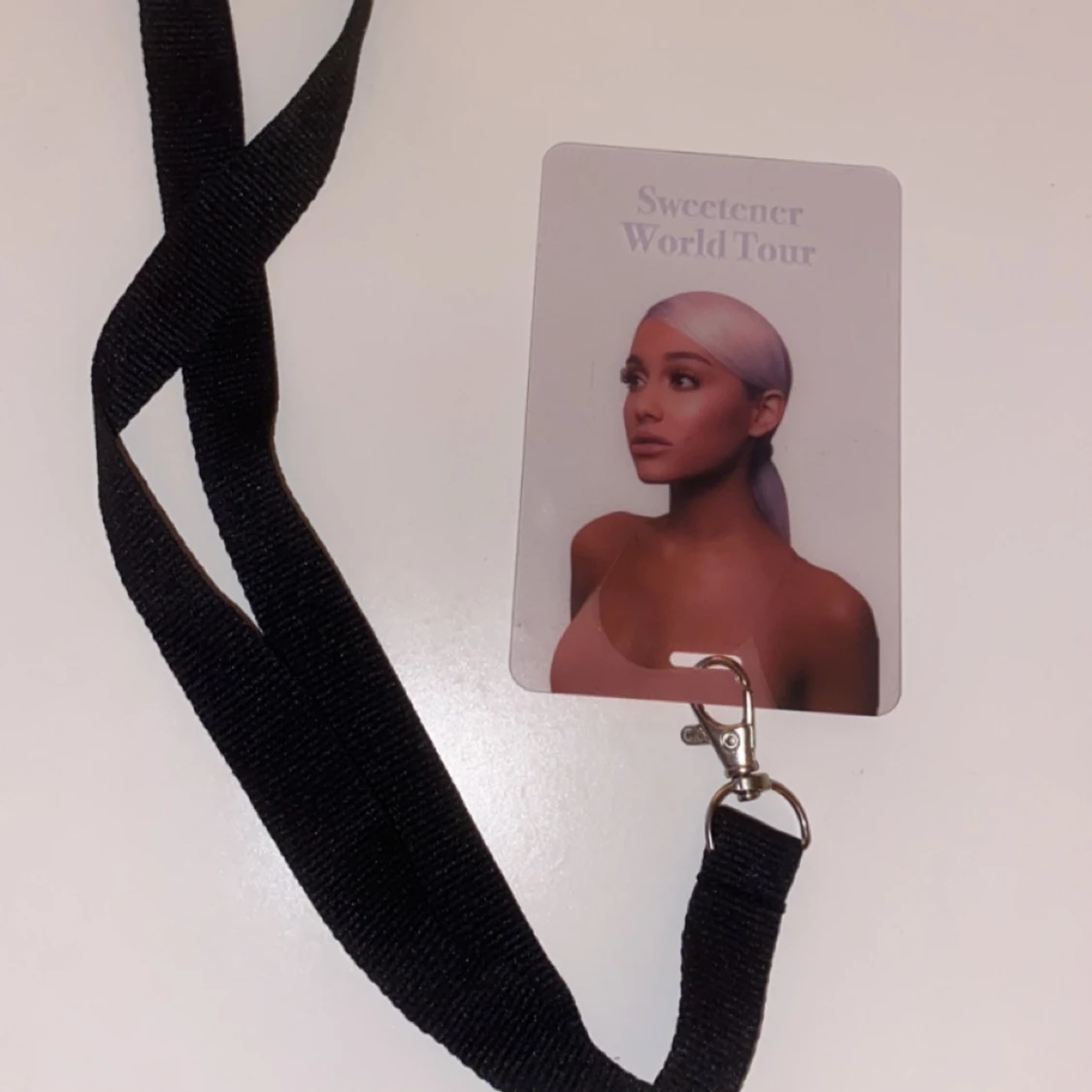 Sweetener tour VIP lanyard