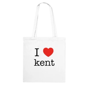 I Love Kent Tote Bag - Finns att köpa på min Etsy-shop som är hänvisad i min bio!