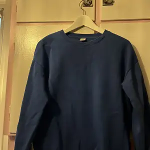 Blå sweatshirt i fint skick från Lindex 