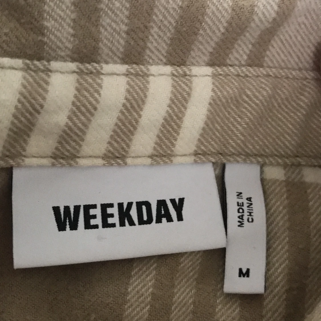 Pläd oversized skjorta  - 91