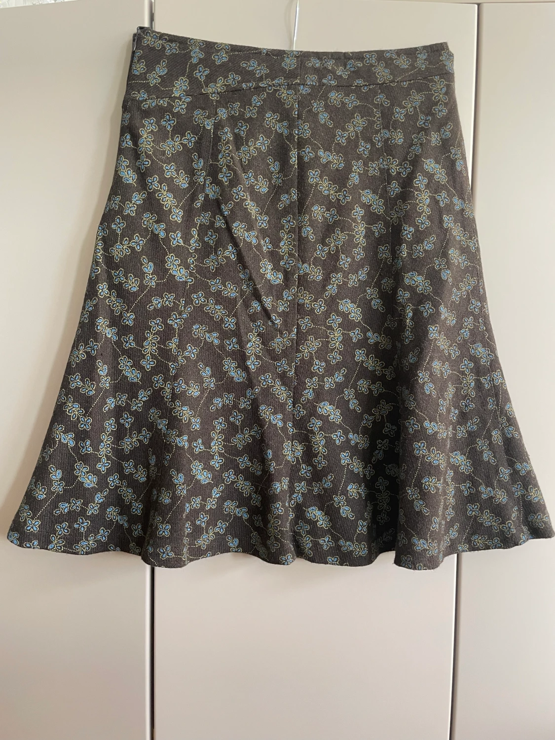 Kjol i ullblandning 36