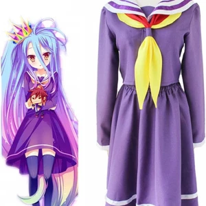 Shiro cosplay - Bra kvalite, aldrig använd! Inkluderar: outfiten! 