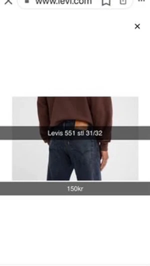 Byxor - Ett par Levis 2 finbyxor