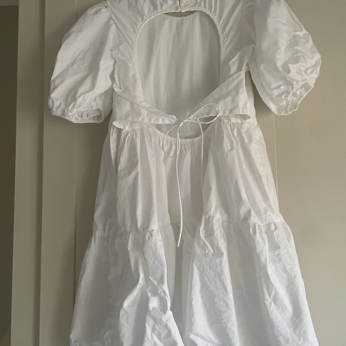 Vit Zara klänning  - 90