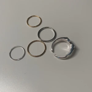 Ringar - 5 stycken ringar 
