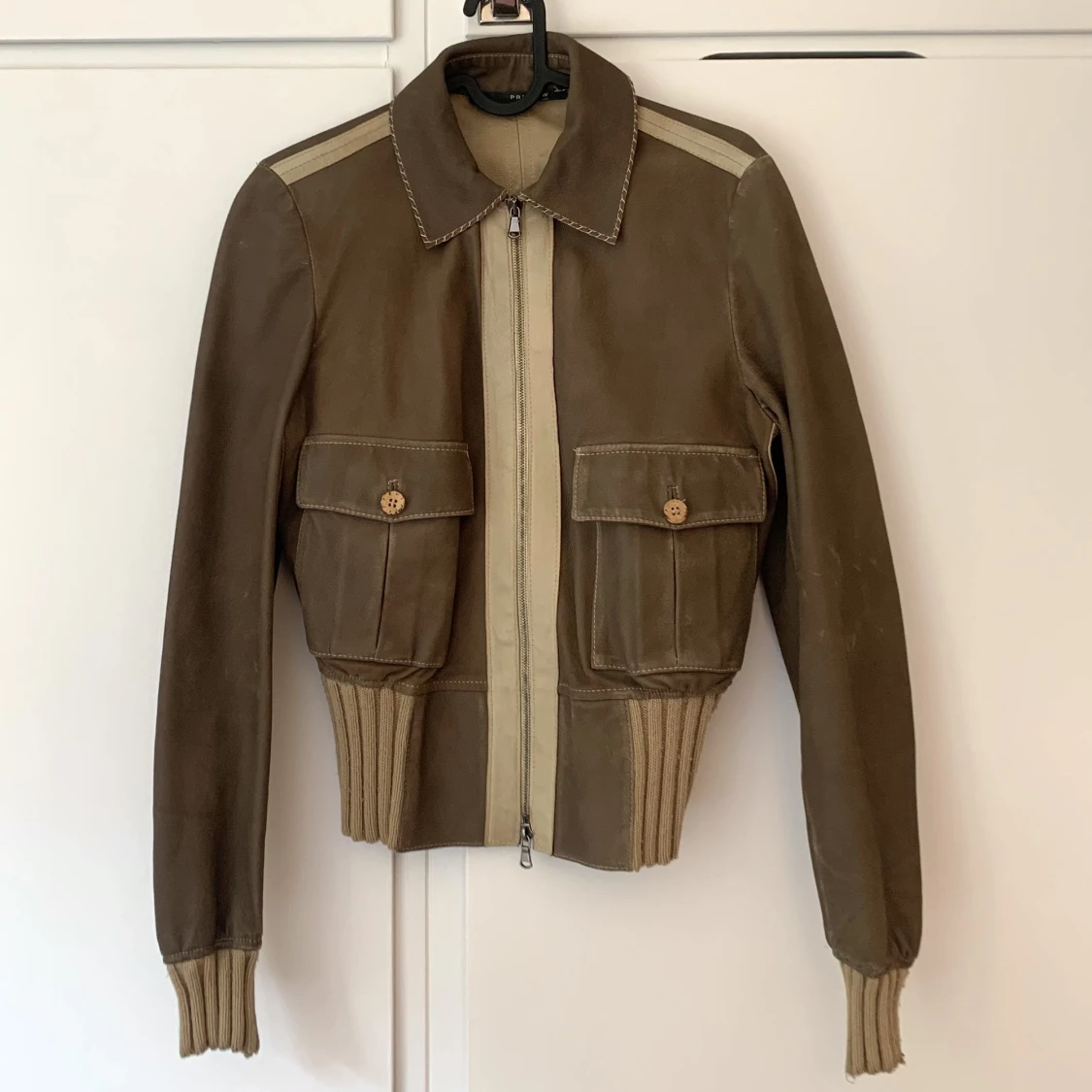 Vintage läderjacka - 90