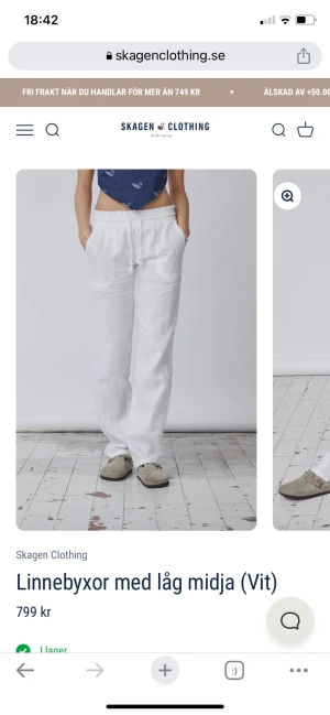 Skagen linnebyxor  - Nyskick💕