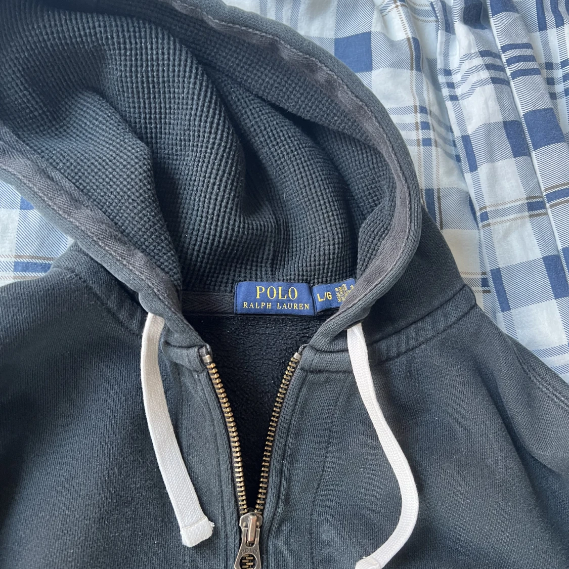 Vintage polo hoodie - 90