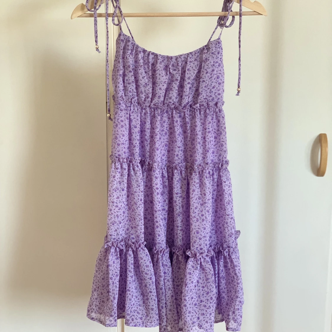 Blommig klänning🤍